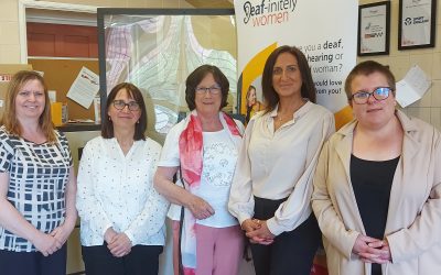 Pauline Latham MP visits Deaf-initely Women!