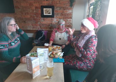 Staff Christmas meal 2022 - Around the table2